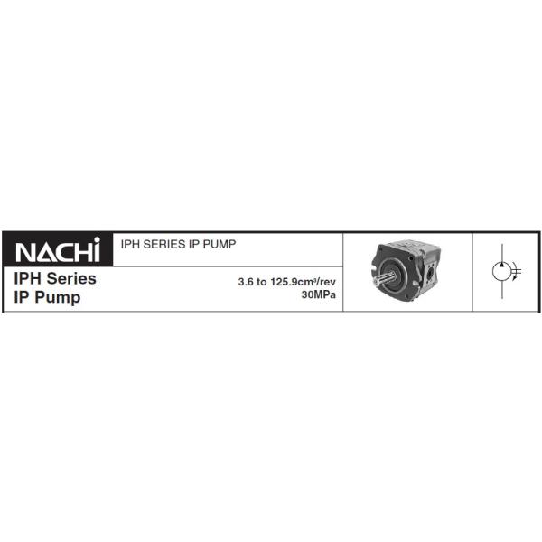 Nachi IPH Series Single Gear Pump