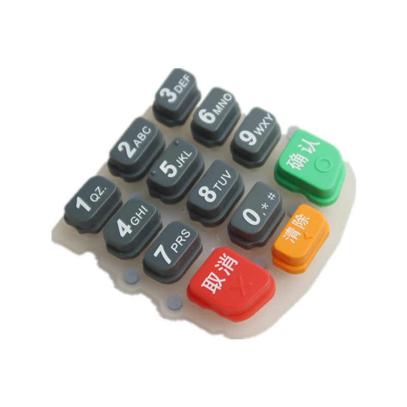 Silicone Keyboard Rubber Keyboard Replacement With Conductive Carbon Particles