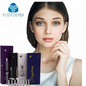 Sodium Hyaluronate Gel Injection Dermal Filler For Smoothing Forehead Lines