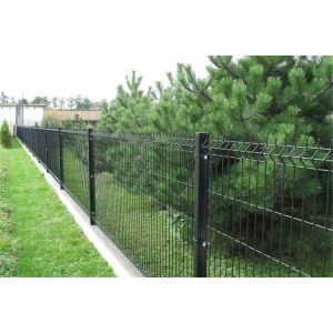 China OD 4mm V Mesh Fencing.(Weld Mesh) Powder Coated Mesh fence 1m-2.4m Customized Width on sale