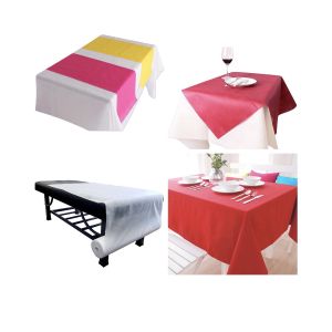 SMS AAMI Disposable Bed Sheet SMMS Medical Table Cover Bedsheet