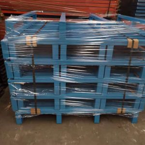 2 Way Entry Type Warehouse Steel Pallet Hot Dip Galvanized Custom Capacity