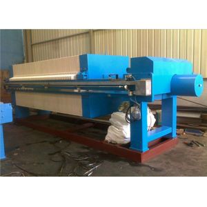 Hydraulic plate and frame Filter Press in DAF pretreatment for seawater RO plant