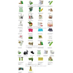 Customized Plastarch Mailers Shipping Envelopes Bags, Biodegradable Poly Mailers