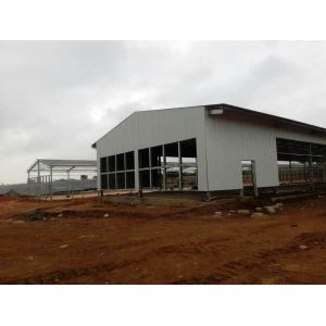 Galvanized Prefabricated Steel Structure Poultry House Chicken House Coop