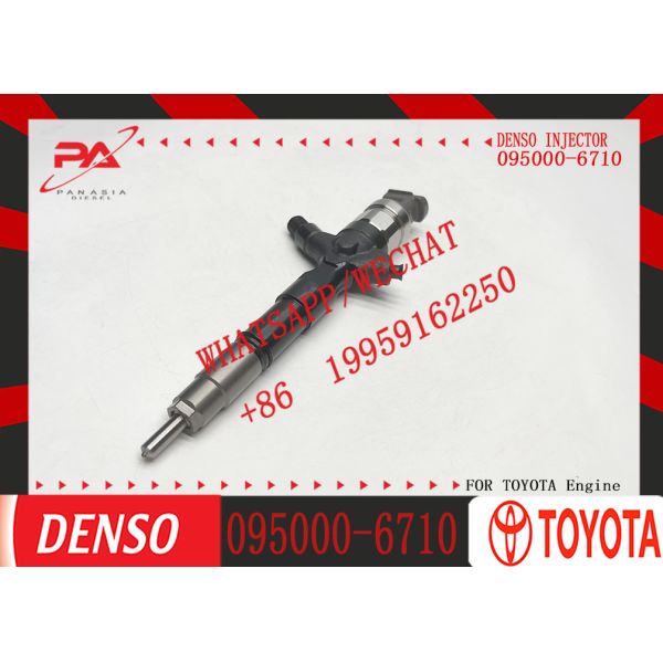 High Quality Common Rail Fuel Injector 095000-6710 23670-30120 0950006710 2367030120 with DLLA147P962 on Sale