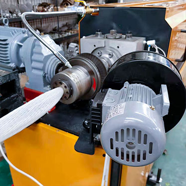 30kg 75 Plastic expanded EPE foaming fruit net making machine