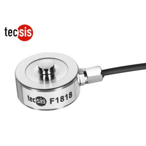 Small Tank Weighing Compression Load Cell Strain Gauge , Button Type