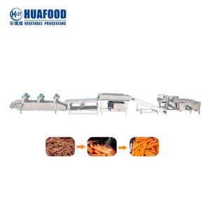 Wholesale frozen fruit & vegetable processing production line frozen carrot cubes washing line plant from china suppliers