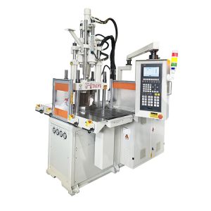Easy Operate Double Slide Vertical Injection Molding Machine For Making Mouse
