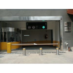 Impact Test Semi Automatic Bollards For Perimeter Protection