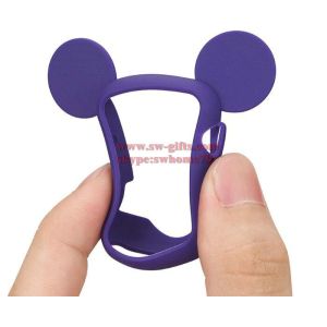 Cute Cartoon Mouse Ears Soft Silicone Protective Cases for Apple watch Case For