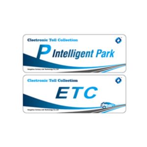 Parking Management RFID Windshield Labels 860 - 960 MHZ ROSH Certification