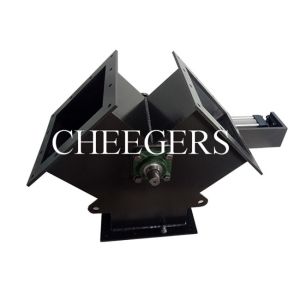 Manually 300mm Sanitary Plug Valve Q235A Two Way Pneumatic Valve