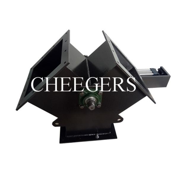 Manually 300mm Sanitary Plug Valve Q235A Two Way Pneumatic Valve