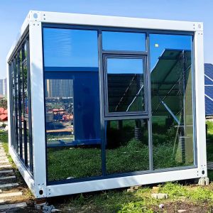 Bending Plate Folding Container House Steel Structure Foldable Mobile Container
