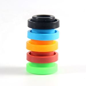 Custom Round Silicone Rubber Grommet Excellent Electrical Properties Abrasion