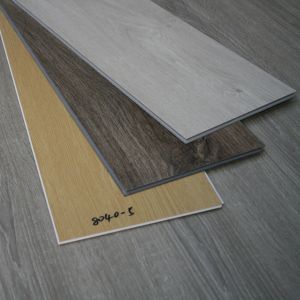 SPC Plank Flooring with PVC/Calcium Carbonate Raw Material Customizable Wear