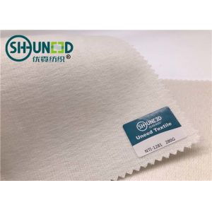 Eco - Friendly Soft Woven Interlining Fabric / Wool Interlining Fabric For Bag