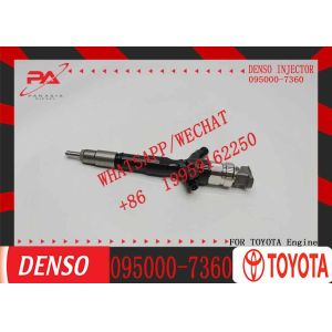 Wholesale Diesel Common Rail Injector 095000 7360 0950007360 Fuel Injectors 095000-7360 23670-30080 23670-39155 for Toyota DENSO from china suppliers
