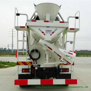 HOMAN 4x2 Mobile Concrete Mixer Truck For Transport With 4m3 Load Capacity