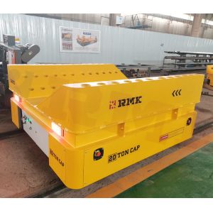 30T Rail Guide Electric Transfer Cart Vehicle Coil Transfer Trolley