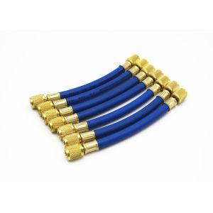 Flexible Brass Refrigerant Charging Hose Refregirator Fittings Parts Smooth
