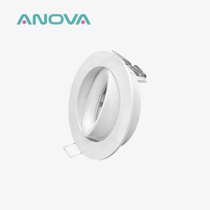 Angle Adjustable MR16 Downlight Frame Renewable Material Downlight Enclosure
