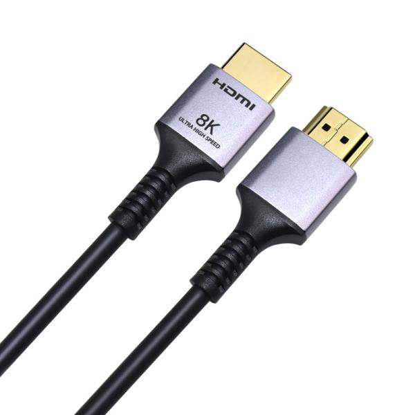 60hz EARC Copper Hdmi 8k Cable 3d Hdr 48gps With Ethernet