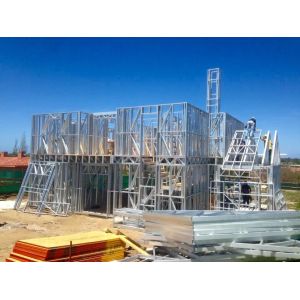 Wholesale Light Gauge Steel Frame Prefab Villa Home Quick Assemble Modern Design Houses from china suppliers