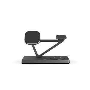 T216 Multifunctional 3 in 1 Fast Charging Wireless Charger with Night Light for