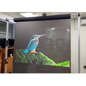 3D 3000 Lumens Advertising clear rear projection film Hologram Technology
