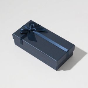 Factory Customized Rectangular Exquisite Gift Boxes with Ribbon Bows - Perfect