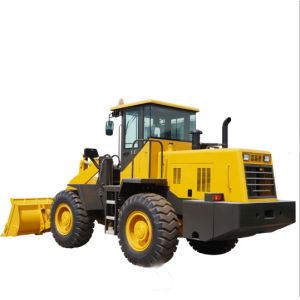 42KW Compact Wheel Loader With 2000kg Deadweight Fork Snow Bucket Attachments