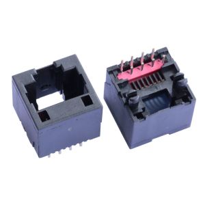 90512-001LF Vertical Entry RJ45 Jack Without Magnetic Unshielded LPJE616NNL