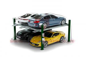 Wholesale 3000mm Height Double Wide 4 Post Car Parking Lift With Electromagnetic Lock Release from china suppliers