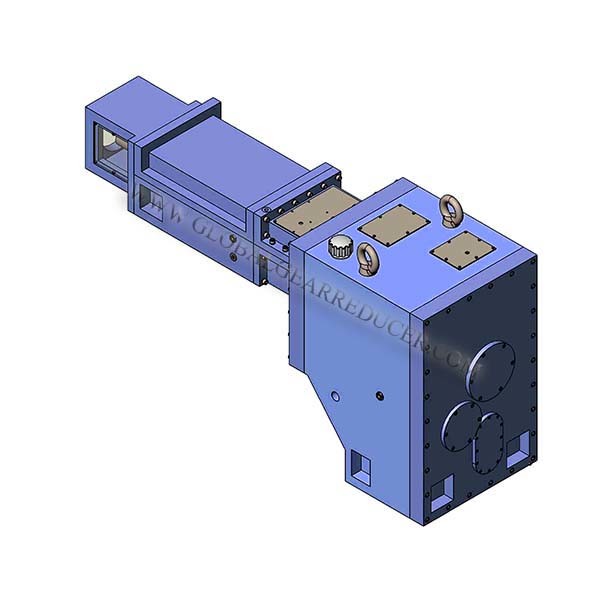 Counterrotating Parallel Double Screw Extruder Gearbox For PVC Pipe,Sheet And