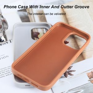 Shockproof Groove Phone Case OEM / ODM Blank iPhone Cases For IPhone 16 15 14
