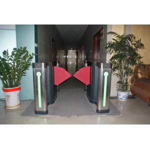 900mm full-automatic access control flap gate WJTY301