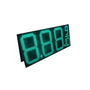 Fuel Station Pylon Sign LED Display Board with RS232 Communication and 7 Segment