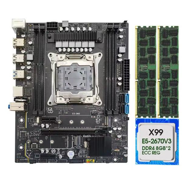 Quality Customized High Performance X99 LGA2011-3 Motherboard M- ATX Four Channels DDR3 128GB With H81/H85 Chipset X99 mainboard for sale