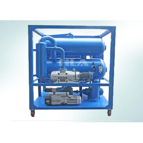 Electric Cold Steel 9000L Transformer Oil Filtration Machine With Double Vacuum