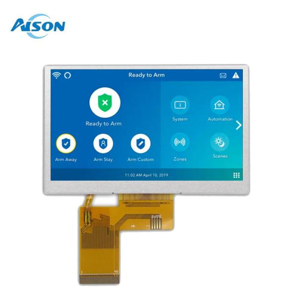 Quality 4.3 inch 480x272 IPS TFT LCD Display SPI / 808-MCU Interface for sale