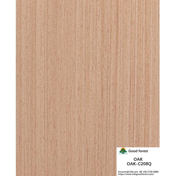 American Oak Engineered Wood Veneer Quarter Slice Cut 0.5mm Thinckness For Door And Cabinet Face OAK-208Q / 373S / 1092S / 1103S / 1188C