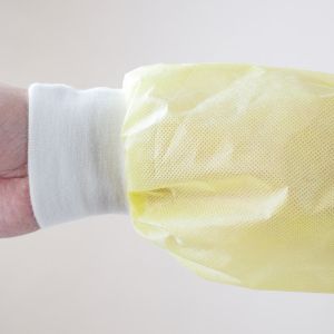 Disposable Impervious Isolation Gown With The PE Lamination Fabric