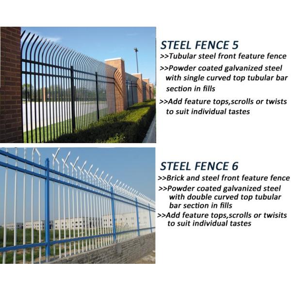 Stain Black Powder Garrison Fencing Panels