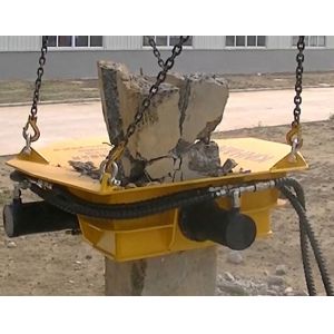 Wholesale Modular Hydraulic Concrete Breaker , Sany Cylinder Crushing Pile Cutter Machine from china suppliers