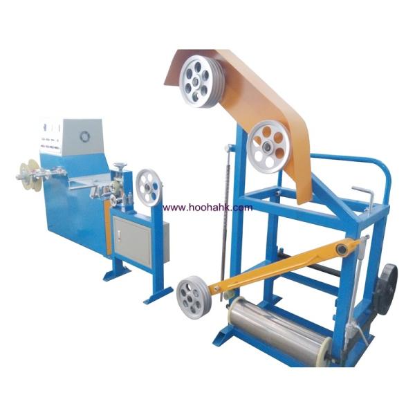 China High Speed Automatic Cable Coiling and wrapping machine Cross section Wire Fall line Equipment