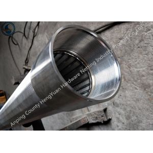 Wholesale Continuous Slot Opening Johnson Wire Screen With Threaded Coupling Ends from china suppliers