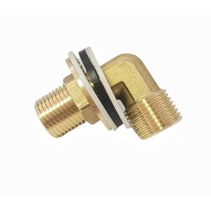 CNC Lead Free Brass 1/2 NPT 90 Degree Elbow With Different Gasket